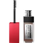 Maybelline Eyebrow Gel Tint, Waterproof and Smudge proof, Long-lasting Peel Off Tint, Semi Permanent Brow Gel, Tattoo Brow 36hr, Soft Brown