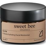 Sweet Bee Organics Hydrating Face Cream for Women - Anti Wrinkle Cream and Hyaluronic Acid Moisturiser for Dark Spots & Fine Lines - Plumping Face Moisturiser for Dry Skin with Tramella & Rosehip Oil