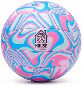 U Scored Sports in The House Soft Indoor Volleyball for Boys & Girls (Ages 3+) – Realistic Feel - Training Ball for Indoor Play - Bring Vball Practice Home - Great Gift for Any Volleyball Player
