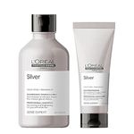 L'Oreal Professionnel Serie Expert DUO Silver Shampoo 300ml and Conditioner 200ml