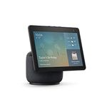 Certified Refurbished Echo Show 10 (3rd generation, 2020 release) | HD smart display with motion and Alexa, Charcoal Fabric