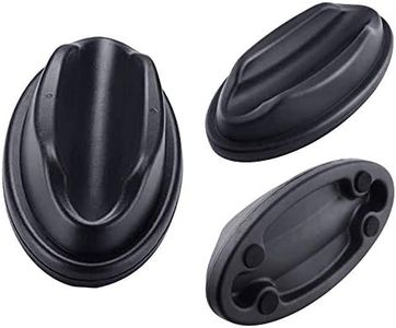 KLYNGTSK 2 PCS Plastic Moulded Bike Front Wheel Riser Block Stand Wheel Riser Block Stabilizer Bike Front Wheel Pad Bike Turbo Support for Bike Moulded, Indoor Bicycle Training And Stationary Bike