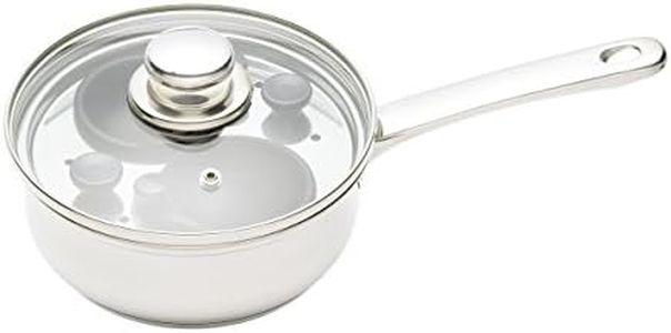 KitchenCraft Non-Stick Induction-Safe 2-Cup Egg Poacher/Sauté Pan, 16 cm (6.5")