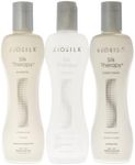 Biosilk Silk Therapy Trio for Unisex 3 Pc 7 oz Silk Therapy Shampoo, 7 oz Silk Therapy Conditioner, 7 oz and Silk Therapy Original