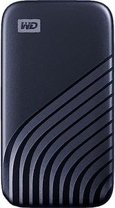 Western Digital WDBAGF0020BBL My Passport™ SSD, 2TB, Blue Color, USB 3.2 Gen-2, 1050MB/s (Read) and 1000MB/s (Write)