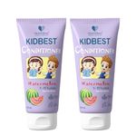 HealthBest Kidbest Conditioner for 3-13 Years Kids | Nourishing Hair, Hair Smoothing | Tear, Paraben, SLS free | Watermelon Flavor | 200ml (Pack of 2)