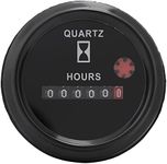 Quartz Hour Meter 12-36V DC AC with