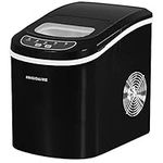 FRIGIDAIRE EFIC101-BLACK Portable Compact Maker, 26 lb per Day, Ice Making Machine, Black