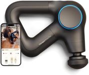 TheraGun Prime Plus Heated, Powerful Massage Gun for Enhanced Warm-Up & Workout Recovery - Quiet Deep Tissue Massager for Body and Back Pain Relief - Leg & Back Massager with Heat (Prime Plus)