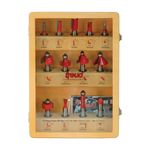 Freud 91-100 13 Piece Super Router Bit Set, 1/2-Inch Shank