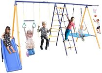 Lyromix 7 in 1 Swing Set for Kids, 