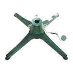 Rotating Tree Base - 360 Degree Christmas Holder, Electric Stand, Adjustable Artificial Support, Metal Structure, Stable Festive Ornament | Tree Stand for Holiday Indoor Outd