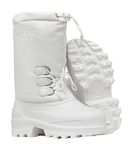 NAT'S R920 Muk-luk Style Snowshoe Boots with High Insulation, White, 5