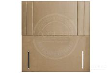 COOL BED Mink Plush Velvet Wispa 54" Inch Floor Standing Headboard for Divan Ottoman Beds (Mink Plush, Single - 【3FT】)