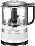 KitchenAid Mini Classic Food Processor, 0.83 Litre, 240 W, White.