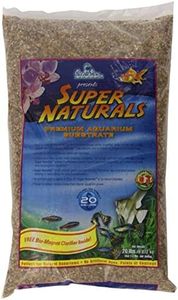 CaribSea SuperNaturals Peace River - 20 lb - Natural Aquarium Substrate for Freshwater Aquariums, Enhances Aquascaping & Promotes Healthy Aquatic Habitat