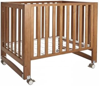 MAMAZING EvoNest 6-in-1 Convertible Baby Mini Crib with Wheels