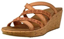 Skechers Womens BEVERLEE - TIGER POSSE Tan Casual Sandals