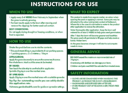 Westland Safe Lawn Pet & Child Friendly Lawn Care, 14kg – Covers 400m²