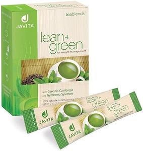 Lean + Green, Premium, 100% Japanese Green Tea, Garcinia Cambogia (as Super Citrimax) & Gymnema Sylvestre, for Weight Management, Appetite Control 24 ct, Javita