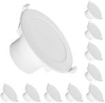 10 Pack Dimmable LED Recessed Downlights, 10W, 3-Color Temperature Options, SAA Certified