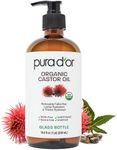 PURA D'OR 16.9 oz Organic Castor Oi