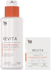 DS Labs Revita Sampoo & Tablets Bundle - Revita Revitalizing Shampoo (925 mL) & Revita Hair Support Tablets (30 Count) - For Fuller Looking, Healthier Looking Hair & Scalp Wellness