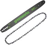 Greenworks 18-Inch Chainsaw Bar & C