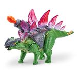 Robo Alive Zuru Dino Wars-Series 1 Stegasaurus- Dinosaur, Multi (7131 S001)