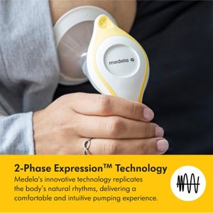 Medela Harmony Manual Breast Pump – Portable, Single Hand Use