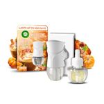 Air Wick Plug in Diffuser Kit, Pumpkin Spice & Everything Nice, 1 Device & 1 Refill (19ml), Long Lasting Fragrance, Lasts up to 100 days, Plug in Air freshener