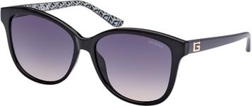 GUESS sunglasses GU7920 01B Woman color Black lens smoke size 58 mm