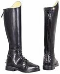 TuffRider Women's Baroque Field Short Boots, Black, 75 Regular