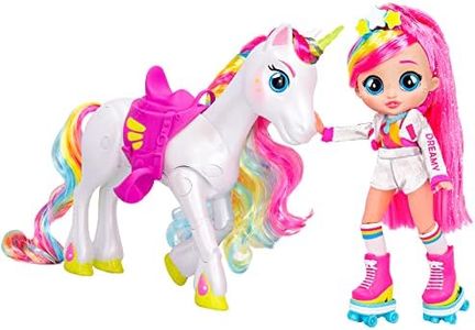 Cry Babies BFF Dreamy & Rym - Fashion Doll with 9+ Surprises Including Outfit and Accessories for Fashion Toy, Girls and Boys Ages 5 and Up, 7.8 Inch Doll, Multicolor