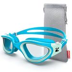 ZIONOR Swimming Goggles, G1 SE Clear Lens Swim Goggles Anti-fog for Adult Men Women