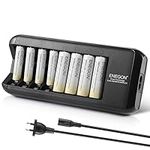 ENEGON 8 Slot Fast Charger with 4 C