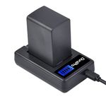 DuraPro 3000mAh 1Pc BP-828 BP828 BP 828 Battery + LCD USB Charger for Canon VIXIA GX10,HF G40,HF G30, XA20, XA25, XF400, XF405, HFG20, HFG30, HFG40, HFM30, HFM31, HFM32, HFM300 Camcorders