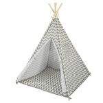 SoBuy® OSS03, Children Play Tent Playhouse Kids Teepee Tipi with Floor Mat