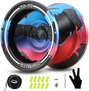 WATIEOBOO W07 Pro Metal yoyo, Dual Mode - Responsive and Non-Responsive yo yo, Suitable for Children and Adults, Beginners and Advanced Players, Advanced Trick Yoyo