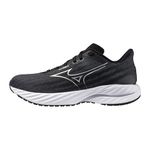 Mizuno Women's Women's Wave Inspire 21 D Running Shoe, Black-silver, 6.5 Wide