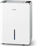 Max 25L/d Dehumidifier for Home, AEOCKY Applicable to 200m³ (50m²), Smart Compressor Dehumidifier with Drain Hose, for Drying Clothes, Bedroom, Bathroom, Basement