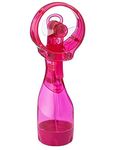 O2COOL O2COOL FML0001 Deluxe Handheld Battery Operated Misting Fan, Raspberry