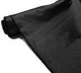 A-Express Black Ripstop Fabric Waterproof 3.8oz Kite Material Outdoor Cover 1x Metre