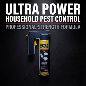 Zero In Ultra Power Pest Killer Spray 600ml – Fleas, Bed Bugs, Moths, Crawling Insects