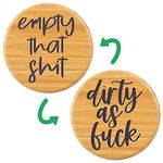 LEADO Dishwasher Magnet Clean Dirty Sign - Clean Dirty Magnet for Dishwasher - Bamboo, Dirty Clean Dishwasher Magnet - Funny Mothers Day, Housewarming Gifts, Farmhouse Kitchen Decor, Kitchen Signs