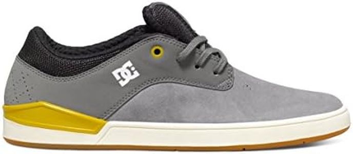 DC Mens Mikey Taylor 2 Skate Shoes,Grey/Yellow, 13D