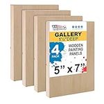 U.S. Art Supply 5" x 7" Birch Wood 