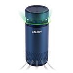 CALODY Car Air Purifier, Updated Mini Air Purifier Battery Powered, Air Purifiers for Bedroom Home with H13 True HEPA Filter for Allergies, HEPA Air Purifier for Car Traveling Bedroom Office