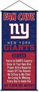 WinCraft New York Giants Man Cave Fan Banner Wall Door Scroll