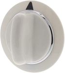 newlifeapp WE1M654 OR WW02L00247 PREMIUM QUALITY TIMER KNOB WITH METAL RING COMPATIBLE WITH GENERAL ELECTRIC DRYER.